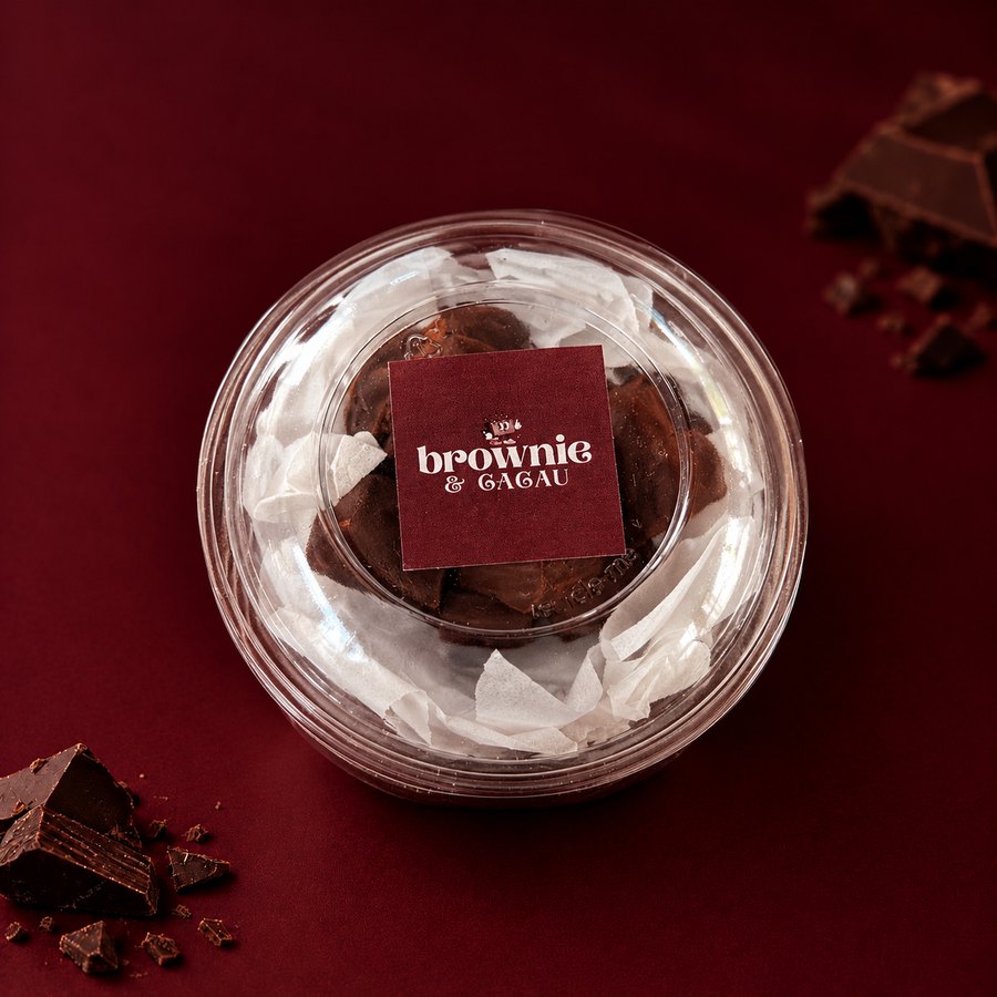 Brownies mini brownie banhados artesanais — Brownie e Cacau